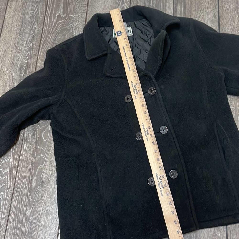 Vintage Fleece Button Front Jacket Women's Size M ? - Picture 6 of 11